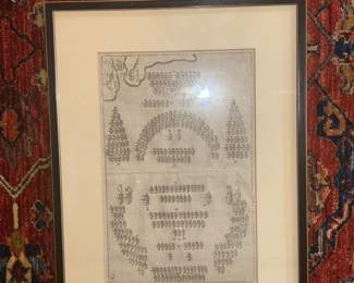 Framed wall art