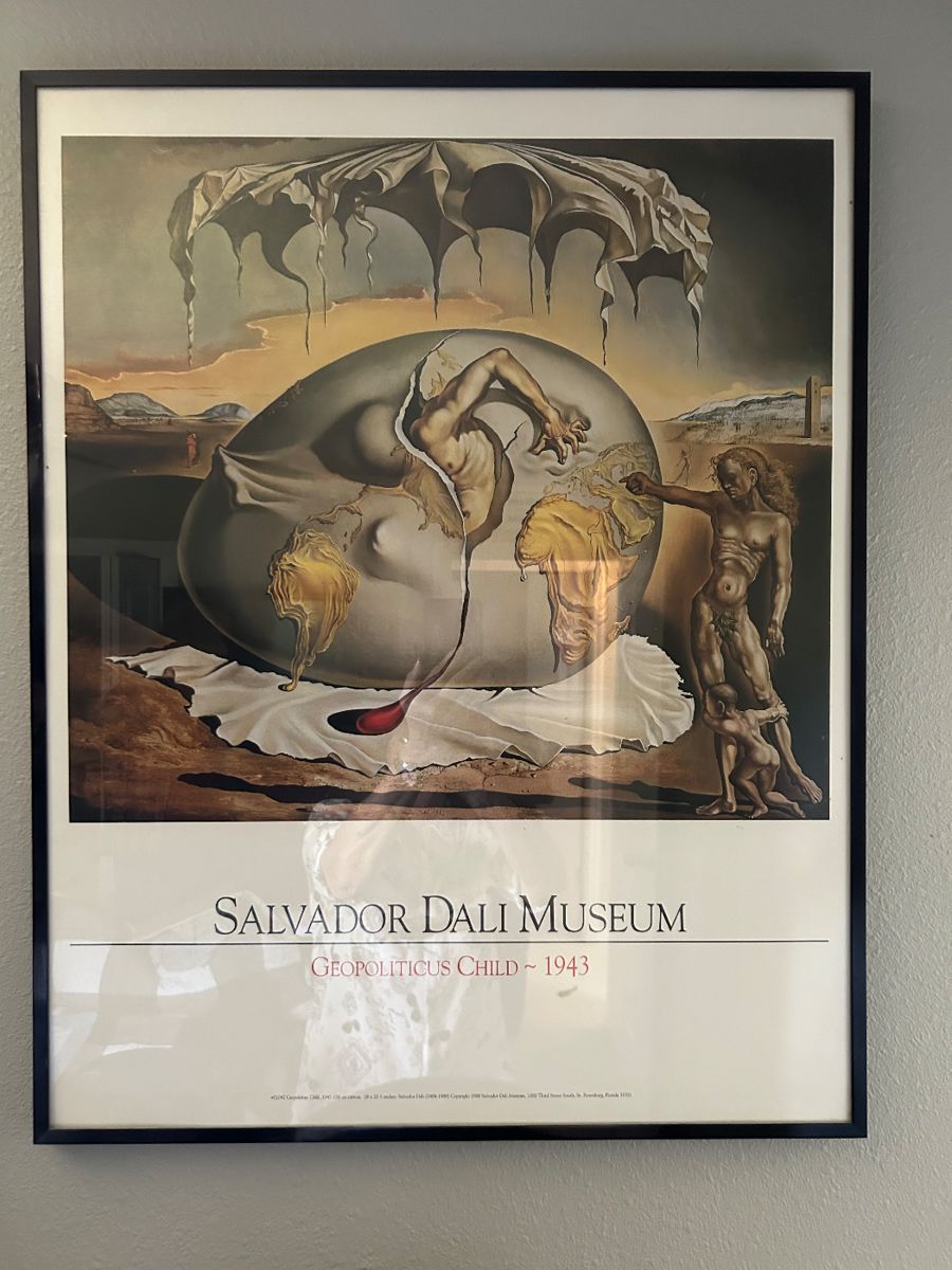 Salvador Dali's - Geopoliticus Child~1943