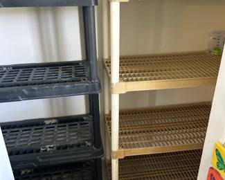 Shelving Units in a Closet