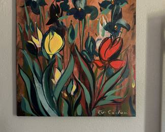 F. V. Caclen Painting on Canvas