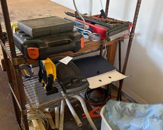 Metal Shelving Unit