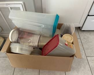 Tupperware and Other Storages Units