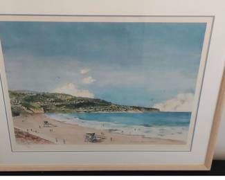 Jennifer McDonald “A Crystalline Esplanade Morning” signed and numbered print.