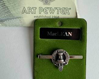 Art Pewter Tie tack