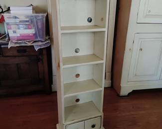 Small knickknack shelf.