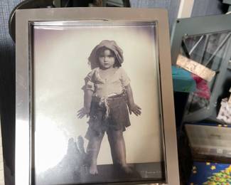 Here is our main character! The child actor. Fled from the Russian Revolution to Shanghai and brought loads of great things along - this is the mother of the lady whose house we are doing.