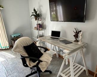 Student Desk, Chair, Decor