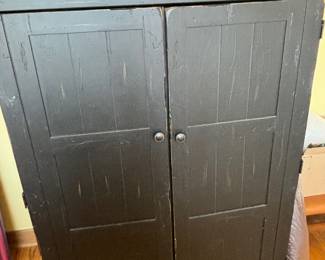 Black Vintage Cabinet