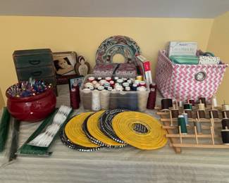 Thread Spools, Art, Lanterns