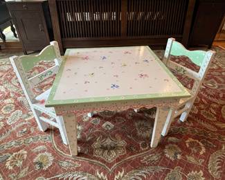 Children's Table, Chair Set