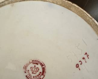 #40 - $80 - Pair of Royal Vienna porcelain vase 15t