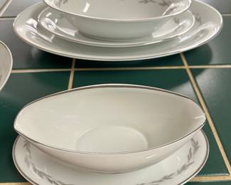 #121 - $200 - Vintage Noritake Graywood China, active pattern 1959 -1971 - 112 pieces