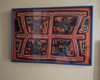 #67 - $36 to $48 each - Molas from Panama (6)