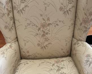 #30 $100 each - Slar-Peppler made in Canada wing back chairs - 2 available 28wx31dx44t
