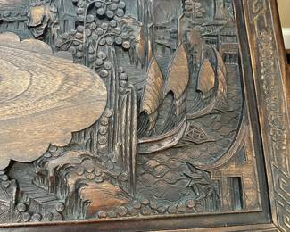 #39 - $300 -Carved chest from Korea 40wx20dx23t