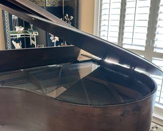 #38 - $500 or best offer - Antique Wurlitzer piano with ivory keys with bench needs restoration