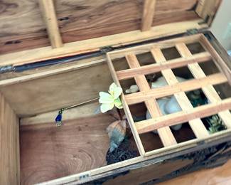 #39 - $300 -Carved chest from Korea 40wx20dx23t