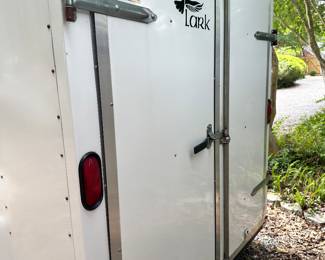 #99 - $1500 - Trailer 2013 enclosed LARK - AC unit - 950lbs Model VT612SA