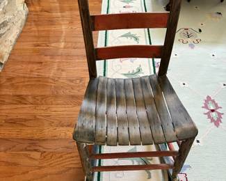 #26 - $36 - Antique rocking chair from Anna's grandmother 15.5wx33t
