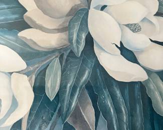 #89 - $200 - Peggy Myrick Knight Magnolias print 744/1000 36x31