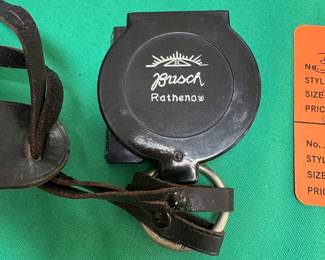 #125 - $50 - Bosch map compass WW II with leather case