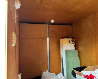 #99 - $1500 - Trailer 2013 enclosed LARK - AC unit - 950lbs Model VT612SA