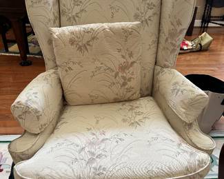 #30 - $100 each - Slar-Peppler made in Canada wing back chairs - 2 available 28wx31dx44t