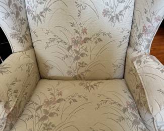 #30 $100 each - Slar-Peppler made in Canada wing back chairs - 2 available 28wx31dx44t