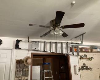 #138 - $125 - Garden gate 8 rung ladder