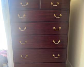 Henkel Harris tall boy dresser