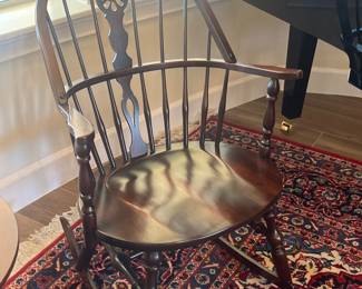 Windsor style rocker
