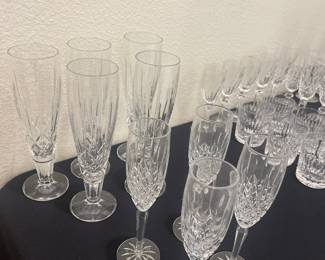 Lenox flutes, 5 and 4