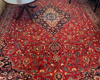 Persian rug: 10'5" x 14'9