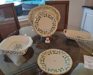 Lenox "Holiday" dinnerware