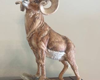 Boehm Big Horn statue
