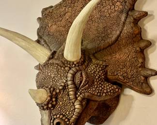 Triceratops Wall Decor- SUPER COOL!