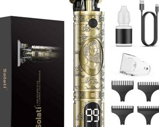 Men’s Cordless Professional Hair Clippers (New)