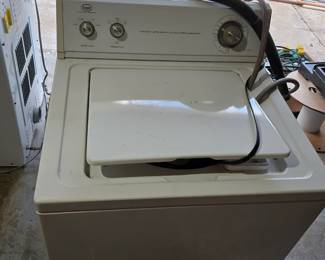 Washer + 2 gas dryers