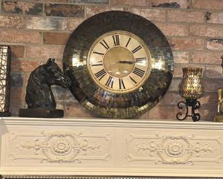 Figurines, unique lamps, clocks and more