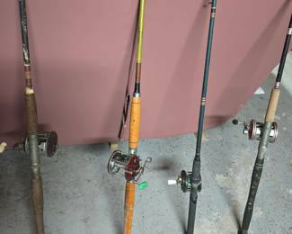 Saltwater fishing rods & reels - Garcia - Montague - Penn Peer and more