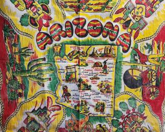 vintage Arizona tablecloth