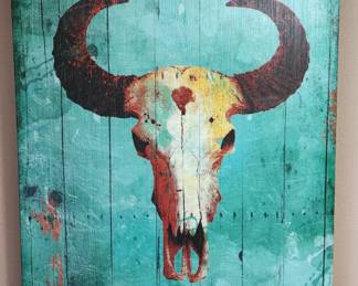 Southwestern art throughout the home