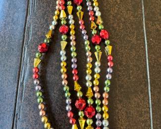 Vintage mercury glass garlands