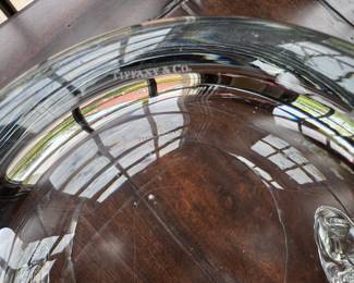 Tiffany glass ice bucket