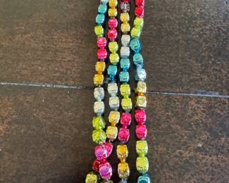 Vintage mercury glass garland