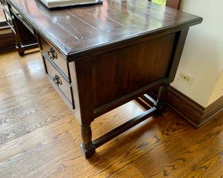 Bauman Furniture Co. desk 30"h x 66"w x 30"d
