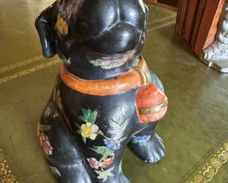 Chinese dog figure 9"h