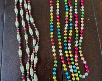 Vintage mercury glass garlands