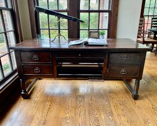 Bauman Furniture Co. desk 30"h x 66"w x 30"d