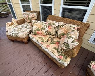 John Link Wicker patio furniture